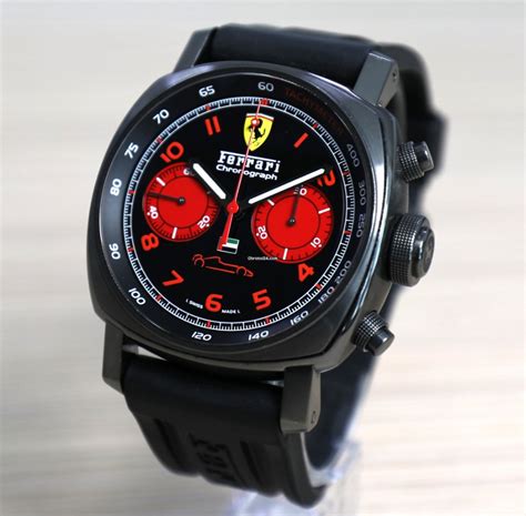 ferrari chronograph quartz replica watch 01|chrono24 ferrari watch.